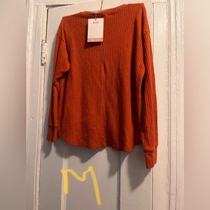 PST by the project society orange shirt, very comfortable!!